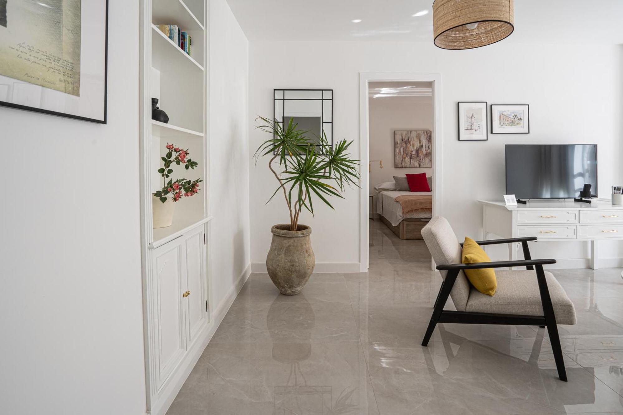 Apartment Center Soho Deluxe Málaga Exteriör bild
